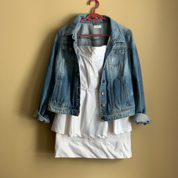 Adorable white strapless dress - Picture 5 of 5